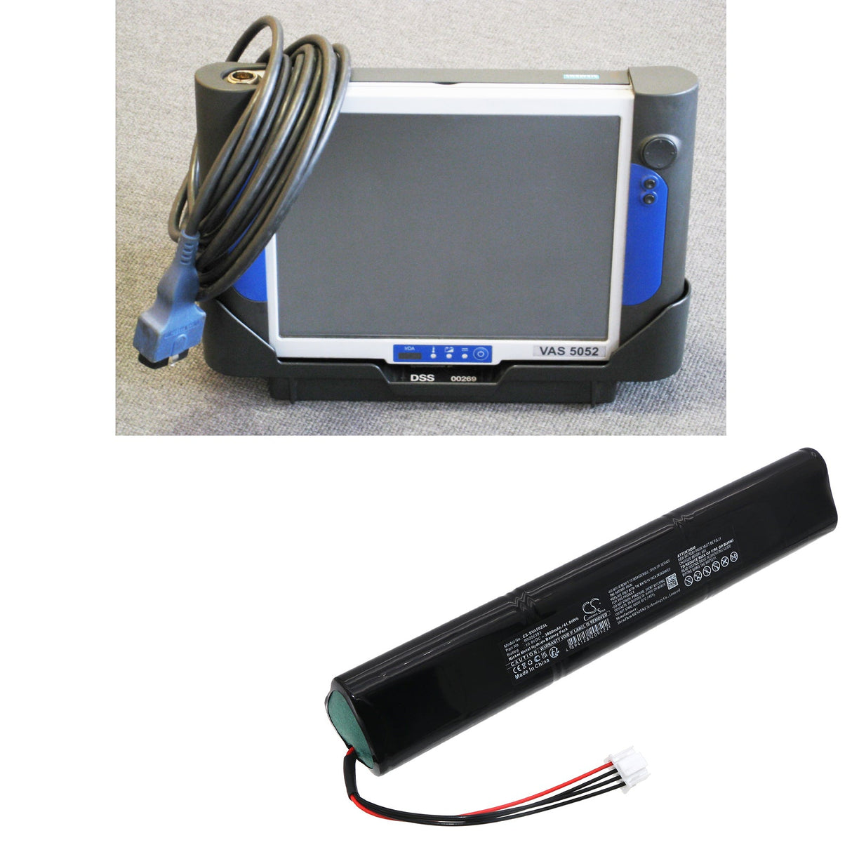 10.8V, Ni-MH, 3800mAh, Diagnostic Scanner battery fits Siemens, A5e00088646/es04, A5e00173177/es01, 41.04Wh Diagnostic Scanner Cameron Sino Technology Limited