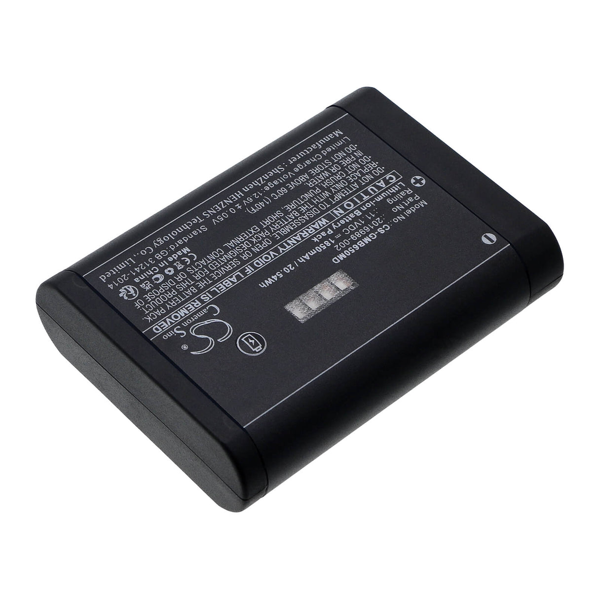 11.1V, Li-ion, 1850mAh, Medical battery fits Ge, 2016989-002, B650, B850, 20.54Wh Medical Cameron Sino Technology Limited (Medical)