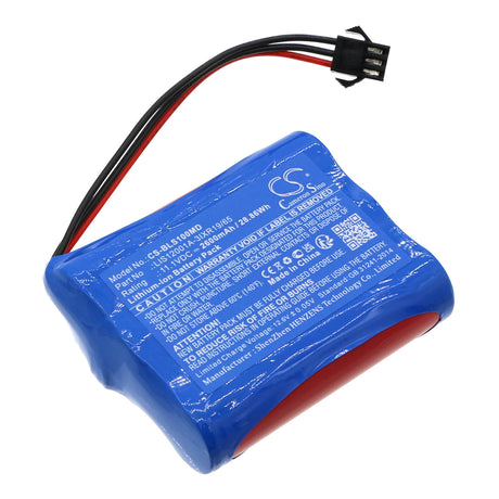 11.1V, Li-ion, 2600mAh, Medical battery fits Biolight, Lis12001a-3ixr19/65, M10, S10, 28.86Wh Medical Cameron Sino Technology Limited (Medical)