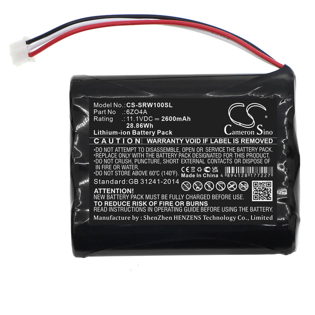 11.1V, Li-ion, 2600mAh, Speaker battery fits Sony, Vgf-wa1, 28.86Wh Speaker Cameron Sino Technology Limited
