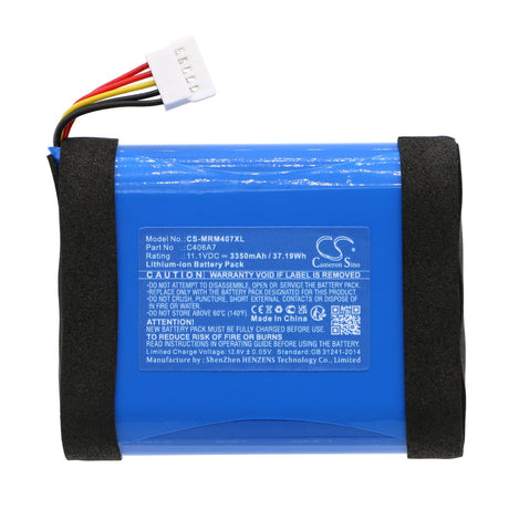 11.1V, Li-ion, 3350mAh, Speaker battery fits Marshall, Middleton, 37.19Wh Speaker Cameron Sino Technology Limited