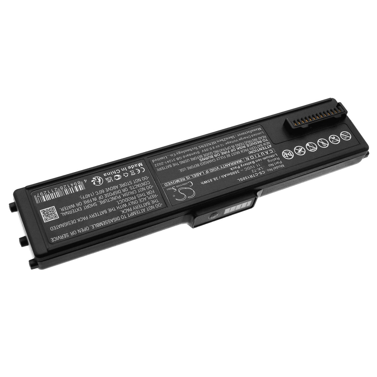 11.1V, Li-ion, 3500mAh, Printer battery fits Canon, Pixma Tr150 Portable Printer, 38.85Wh Printer Cameron Sino Technology Limited