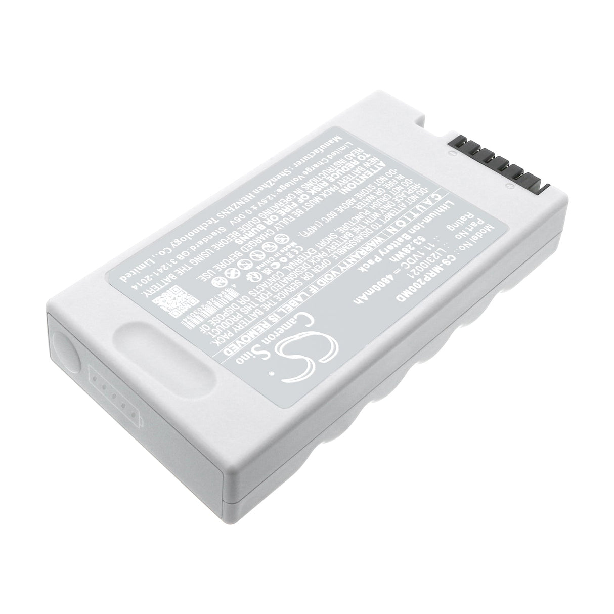 11.1V, Li-ion, 4800mAh, Medical battery fits Mindray, 0146-00-0091-01, Dp-10, Dp-10vet, 53.28Wh Medical Cameron Sino Technology Limited (Medical)