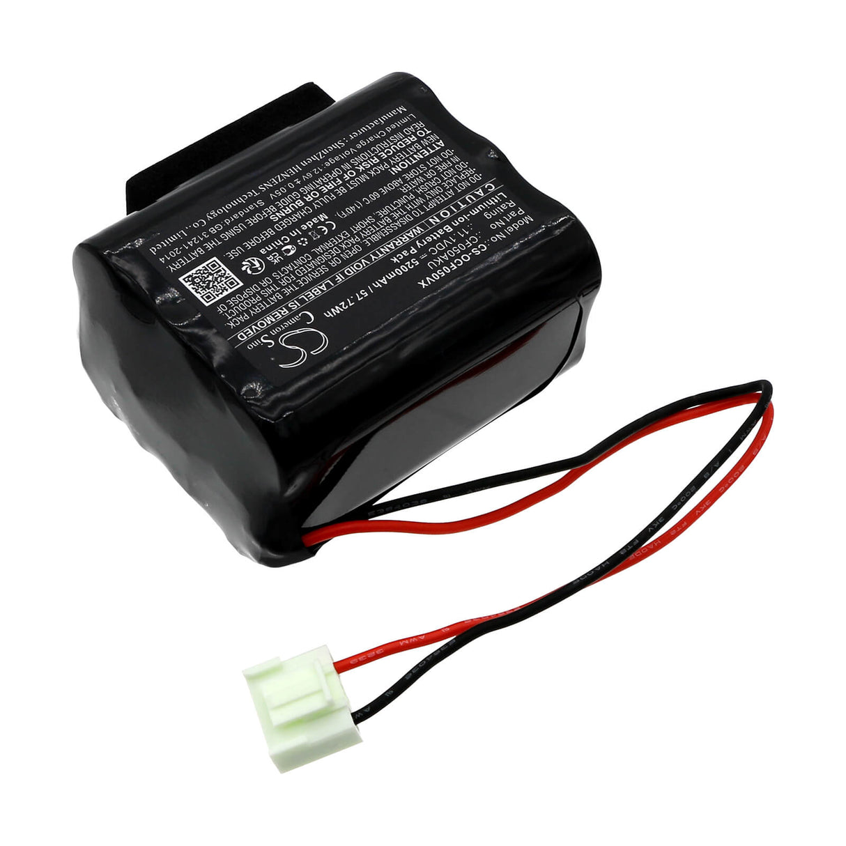 11.1V, Li-ion, 5200mAh, Vacuum Battery fits Orca, 50, 57.72Wh Vacuum Cameron Sino Technology Limited