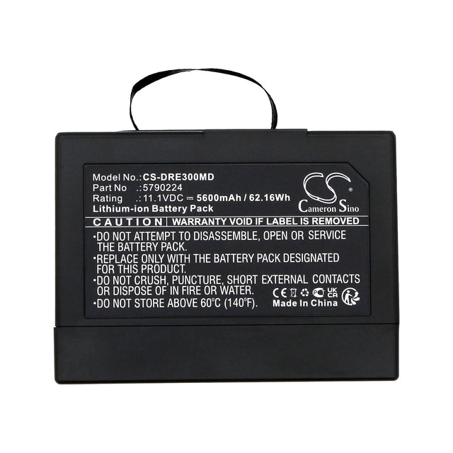 11.1V, Li-ion, 5600mAh, Medical battery fits Drager, 5790224, Oxylog Ve300, 62.16Wh Medical Cameron Sino Technology Limited (Medical)