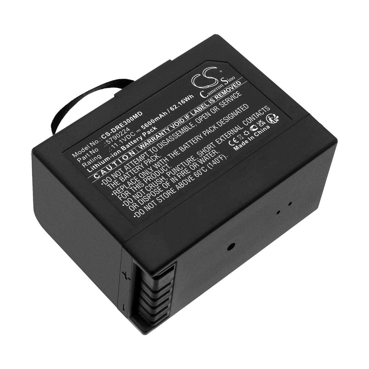 11.1V, Li-ion, 5600mAh, Medical battery fits Drager, 5790224, Oxylog Ve300, 62.16Wh Medical Cameron Sino Technology Limited (Medical)