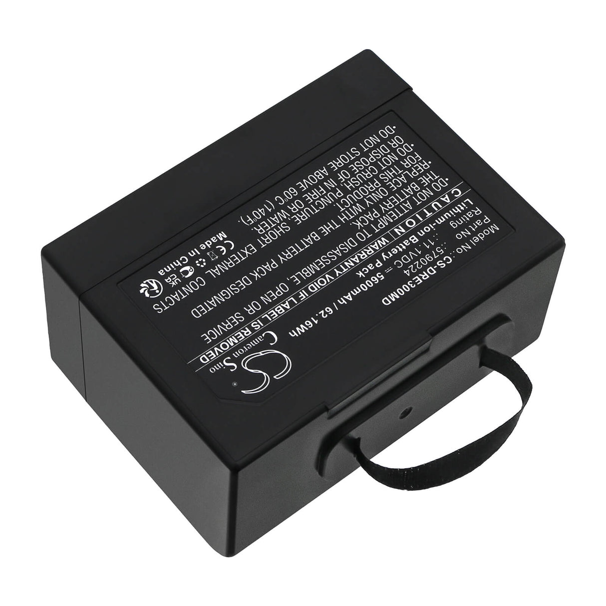 11.1V, Li-ion, 5600mAh, Medical battery fits Drager, 5790224, Oxylog Ve300, 62.16Wh Medical Cameron Sino Technology Limited (Medical)