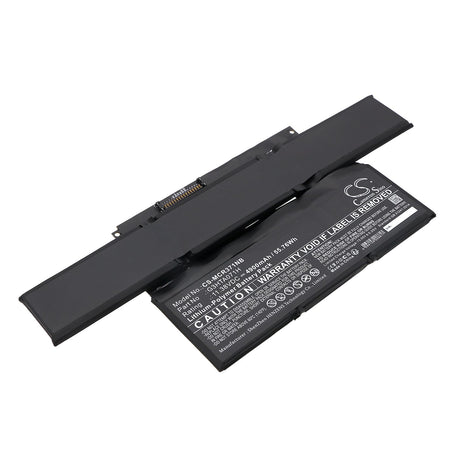 11.38V, Li-Polymer, 4900mAh, Notebook, Laptop battery fits Microsoft, Surface Laptop Studio 1964, Surface Laptop Studio 1964 14., 55.76Wh Notebook, Laptop Cameron Sino Technology Limited