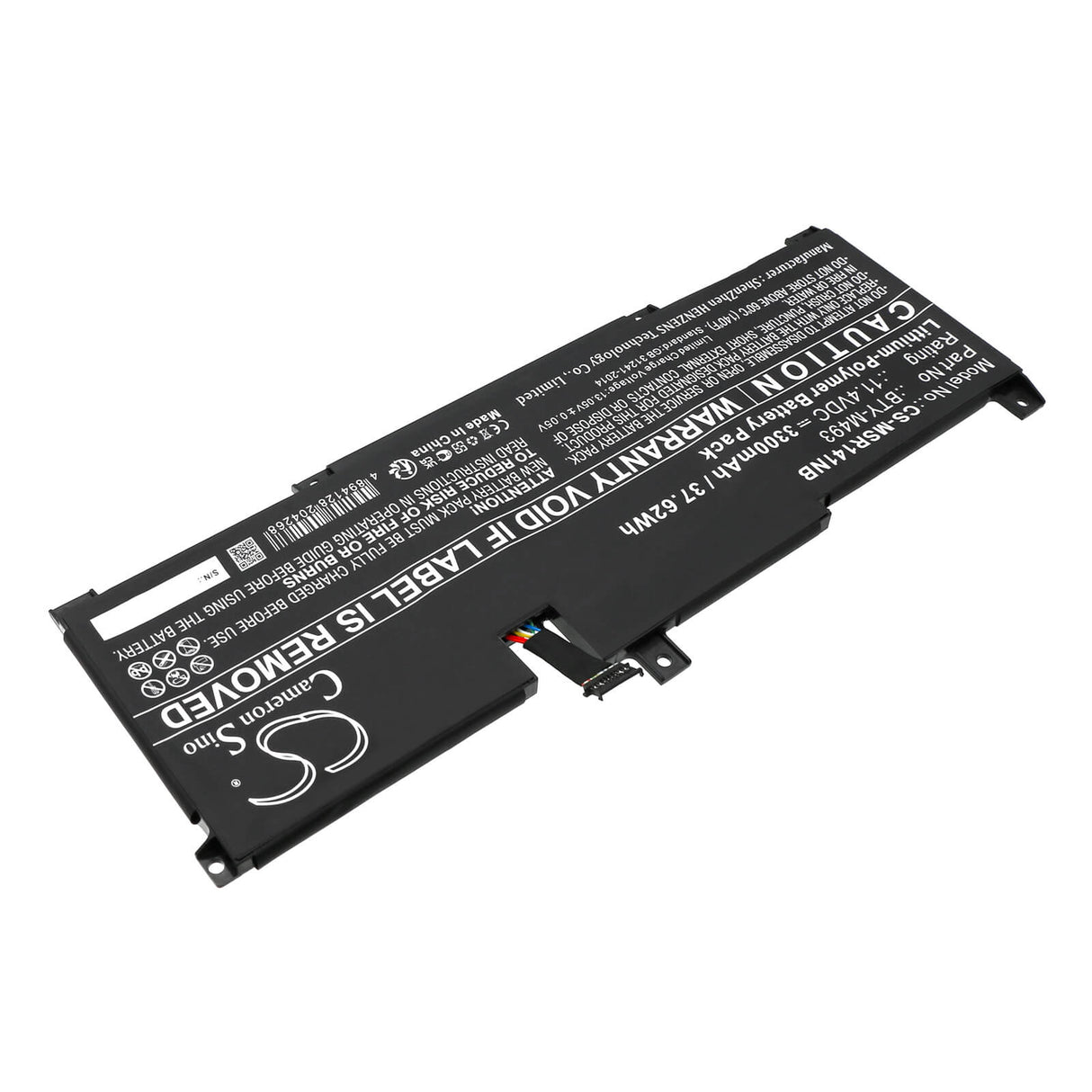 11.4v, Li-ion, 3300mah, Notebook battery Fits MSI Modern 14 B11, Modern 14 B11mou, 37.62wh Notebook, Laptop Cameron Sino Technology Limited   