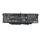 11.4v, Li-ion, 4850mah, Notebook Battery Fits Dell Latitude 7340, 55.29wh Notebook, Laptop Cameron Sino Technology Limited
