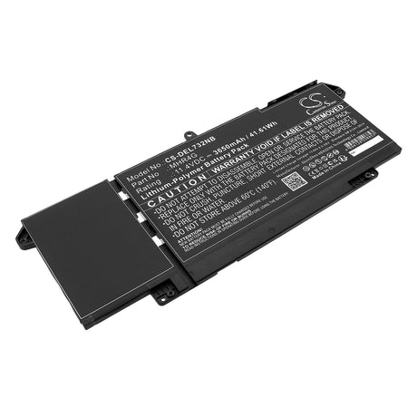 11.4V, Li-Polymer, 3650mAh, Notebook, Laptop battery fits Dell, Latitude 13 5320, Latitude 14 7320, 41.61Wh Notebook, Laptop Cameron Sino Technology Limited