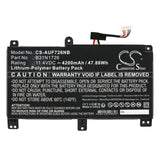 11.4V, Li-Polymer, 4200mAh, Notebook, Laptop battery fits Asus, Fx504, Fx504g, 47.88Wh Notebook, Laptop Cameron Sino Technology Limited