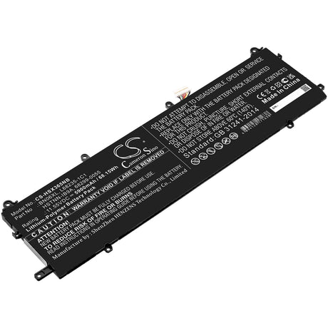 11.55v, Li-polymer, 5900mah, Battery Fit's Hp, Spectre X360 15-eb0010ca, Spectre X360 15-eb0025tx, Spectre X360 15-eb0035tx, 68. Notebook, Laptop Cameron Sino Technology Limited