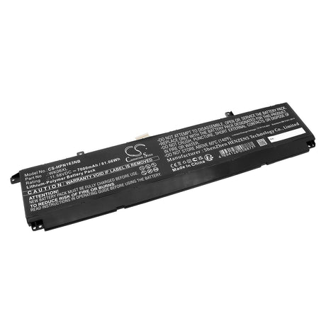 11.58V, Li-Polymer, 7000mAh, Notebook, Laptop battery fits Hp, Omen 16-k0000ne, Omen 16-k0000nh, 81.06Wh Notebook, Laptop Cameron Sino Technology Limited