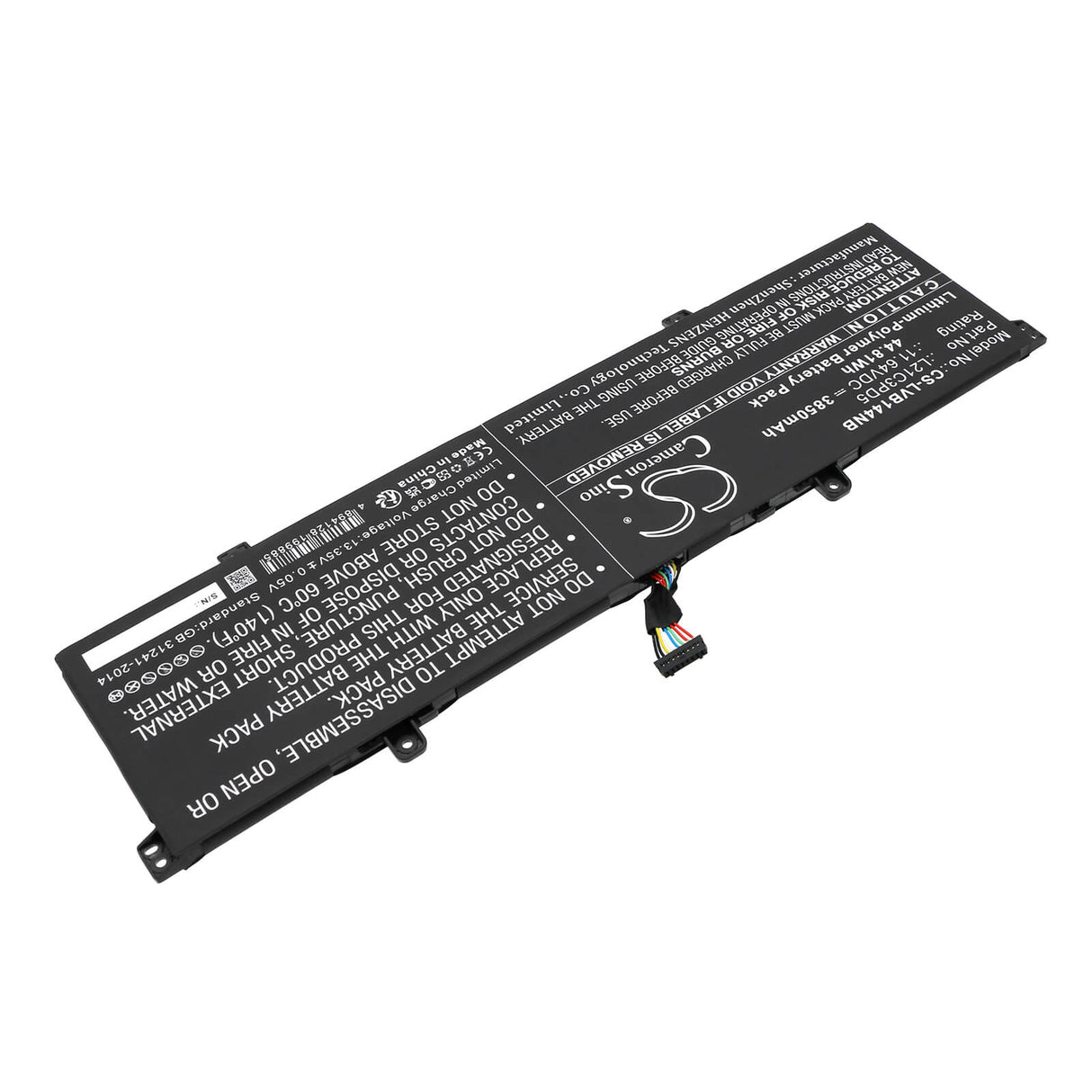 11.64V, Li-Polymer, 3850mAh, Notebook Battery fits Lenovo, Thinkbook 14 G4 Iap 21cx000dad, Thinkbook 14 G4 Iap 21cx000dck, 44.81Wh Notebook, Laptop Cameron Sino Technology Limited
