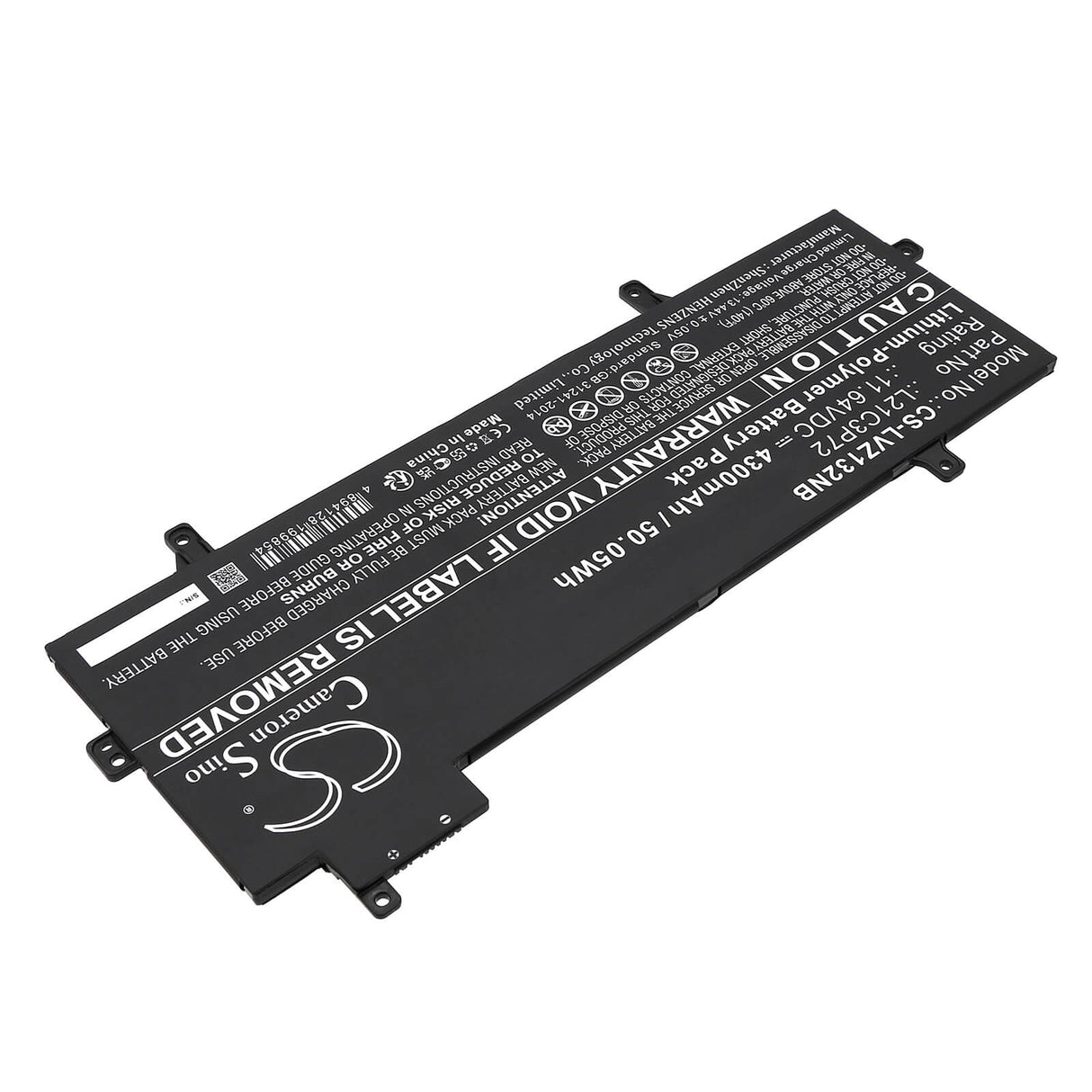 11.64V, Li-Polymer, 4300mAh, Notebook Battery fits Lenovo, Thinkpad Z13 21d2000aau, Thinkpad Z13 21d2000rca, 50.05Wh Notebook, Laptop Cameron Sino Technology Limited
