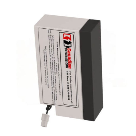 12 Volt 0.8 Amp Hour Replacement Alarm Battery Sealed Lead Acid BB Generic