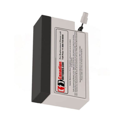 12 Volt 0.8 Amp Hour Replacement Alarm Battery Sealed Lead Acid BB Generic