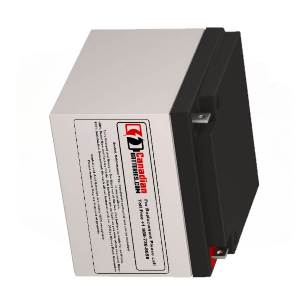 12 Volt 26 Amp Hour Sealed Lead Acid Battery – Canadianbatteries.com
