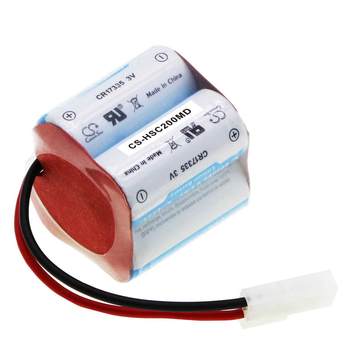 12.0V, Li-MnO2, 1350mAh, Medical battery fits Heartstation, M902, Premium Alarmed Cabinet, Rc2000r, 16.20Wh Medical Cameron Sino Technology Limited (Medical)