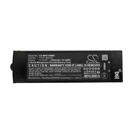 12.0V, Li-MnO2, 4500mAh, Medical battery fits Medtronic, Physio-control, 11141-000160, Lp1000, Physio-control Lifepak 1000, 54.00Wh Medical Cameron Sino Technology Limited (Medical)