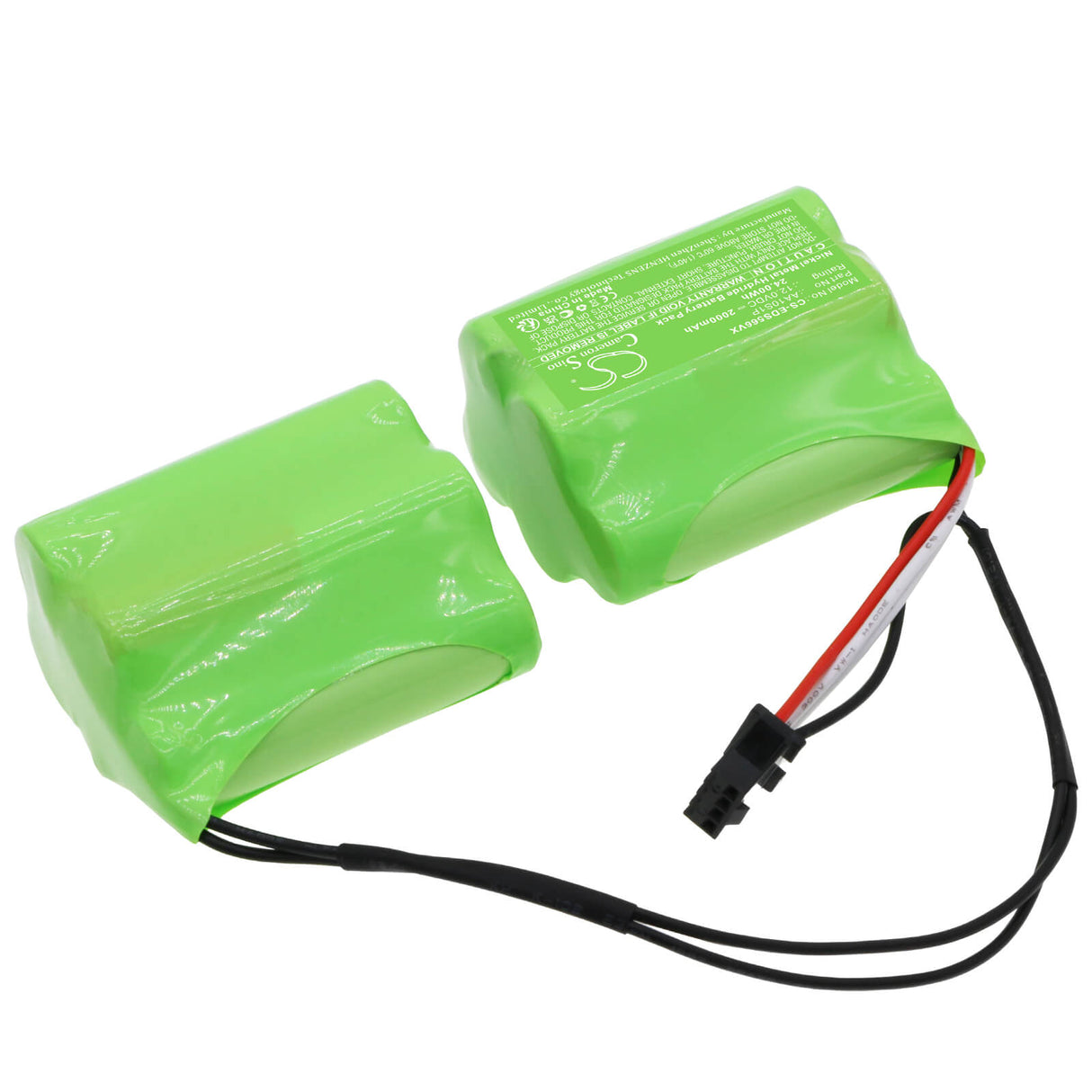 12.0V, Ni-MH, 2000mAh, Vacuum battery fits Ecovacs, Deebot Mini, Dk560, Dk561, 24.0Wh Vacuum Cameron Sino Technology Limited