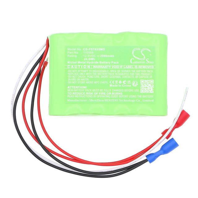 12.0V, Ni-MH, 2000mAh, Medical battery fits Fahl, 110508, 63500, Suction Unit Tracheoport, 24.0Wh Medical Cameron Sino Technology Limited (Medical)