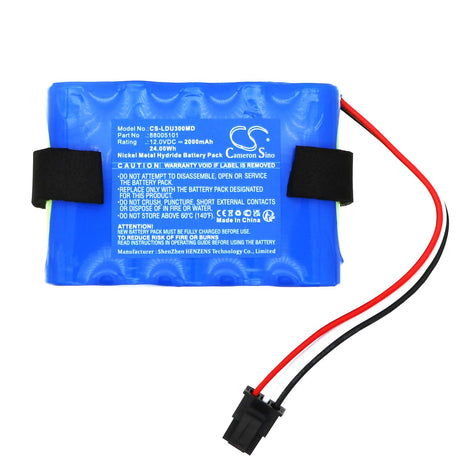 12.0V, Ni-MH, 2000mAh, Medical battery fits Laerdal, 110517-o, Lcsu 3, Lcsu 4, 24.00Wh Medical Cameron Sino Technology Limited (Medical)