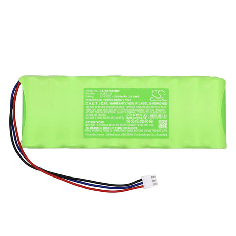 12.0V, Ni-MH, 2000mAh Medical Battery fits Medicaleconet, Monitor Compact Type 5o, 24.0Wh Medical Cameron Sino Technology Limited (Medical)