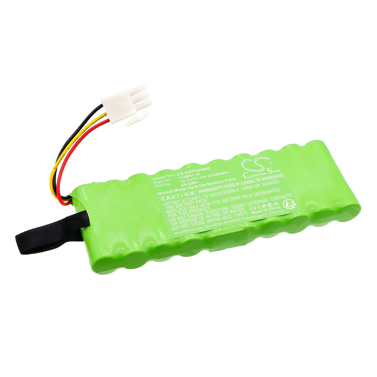 12.0V, Ni-MH, 2100mAh, Medical battery fits Asskea, Dc20, Dc30, 25.2Wh Medical Cameron Sino Technology Limited (Medical)