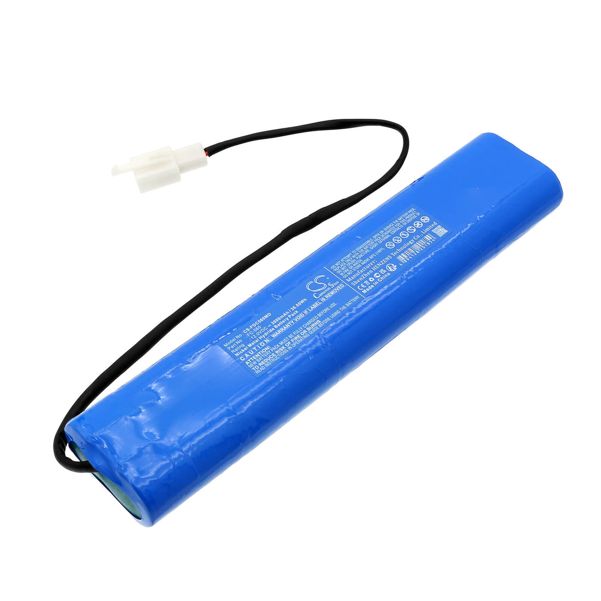 12.0V, Ni-MH, 3000mAh, Medical battery fits Fukuda, Fc-560, 36.00Wh Medical Cameron Sino Technology Limited (Medical)