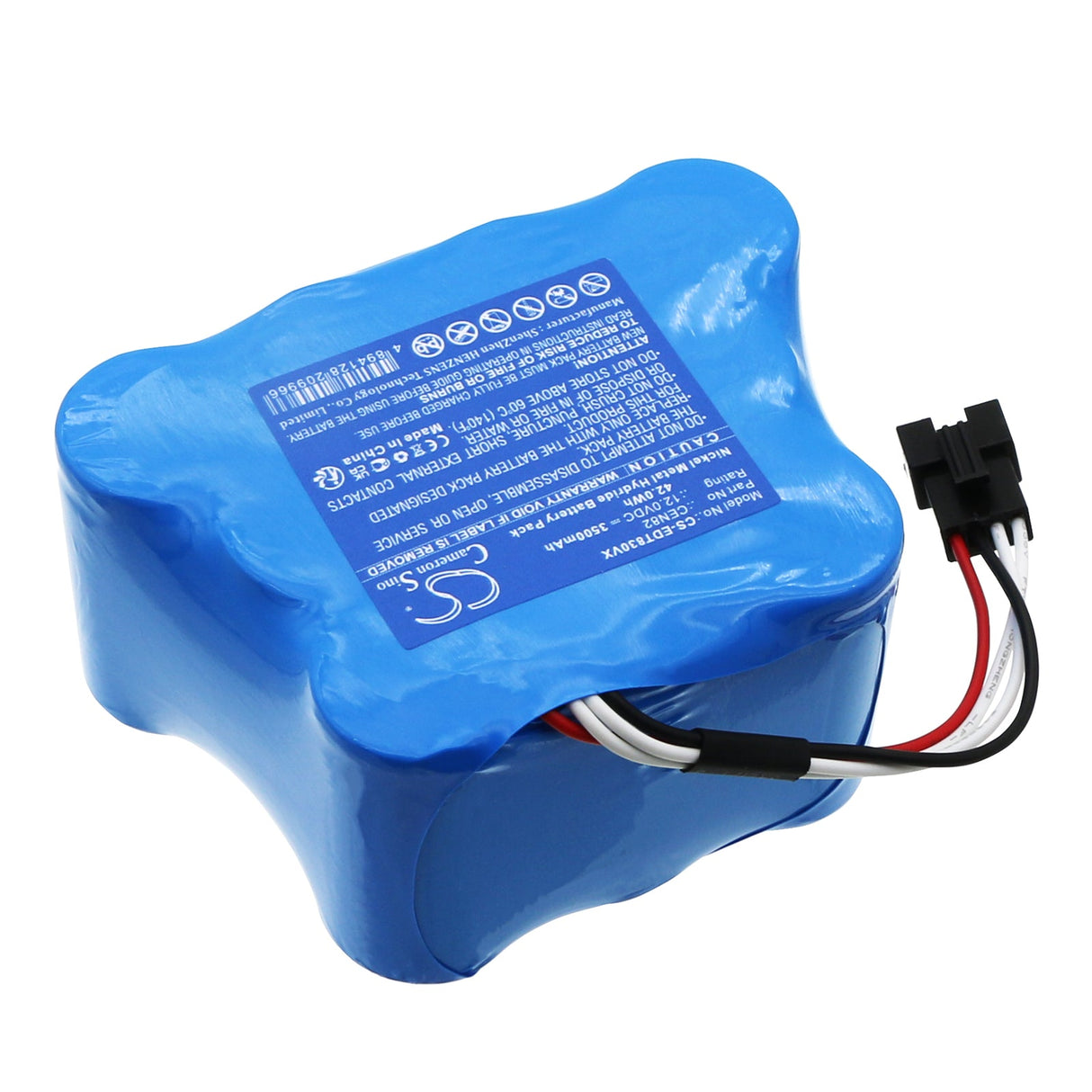 12.0V, Ni-MH, 3500mAh, Vacuum battery fits Ecovacs, Deebot 800, Deebot 810, 42.0Wh Vacuum Cameron Sino Technology Limited