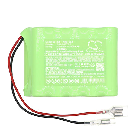 12.0v, Ni-mh, 3800mah, Flashlights Battery Fits Trail Tech, 040-batt3,7, 45.60wh Bicycles Flashlights Cameron Sino Technology Limited