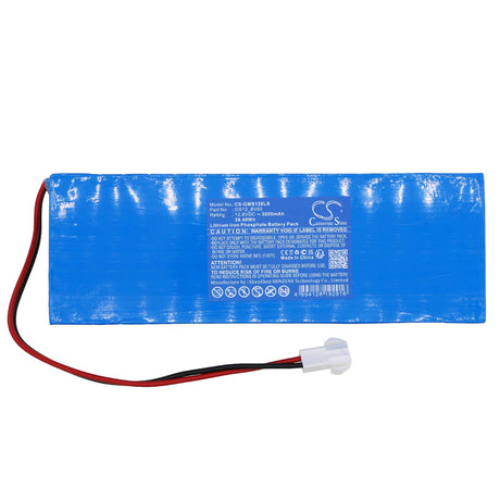 12.8V, LiFePO4, 3000mAh, Solar Battery battery fits Gama Sonic, Gs12_8v60, Solar Lighting Fixtures, 38.4Wh Solar Battery Cameron Sino Technology Limited