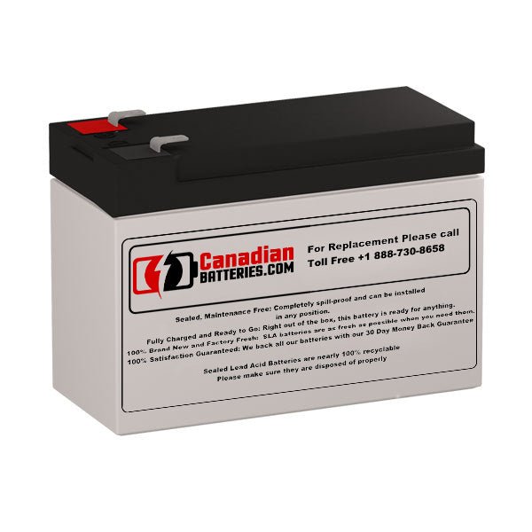 12V, 10Ah, replacement battery for Century Ps12100 with F2 terminals Sealed Lead Acid CB Generic Default Title