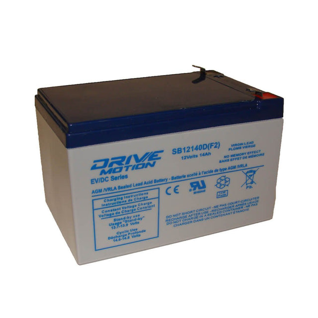 12V, 14Ah, replacement battery for Tianchang Tc12-14 with F2 terminals Sealed Lead Acid CB Generic Default Title