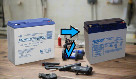 12V, 21Ah, Deep Cycle replacement battery for Powersonic Ps-12200hd-m6 with F13 terminals Sealed Lead Acid CB Generic