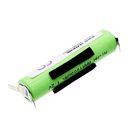 1.2V, Ni-MH, 1000mAh Toothbrush Battery fits Panasonic, Ew-dc01, 1.2Wh Toothbrush Cameron Sino Technology Limited