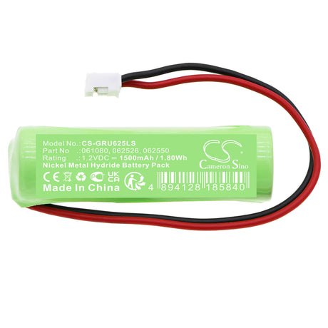 1.2V, Ni-MH, 1500mAh, Emergency Lighting battery fits Legrand, 0 610 80, 111 914, 111013, 1.80Wh Emergency Lighting Cameron Sino Technology Limited