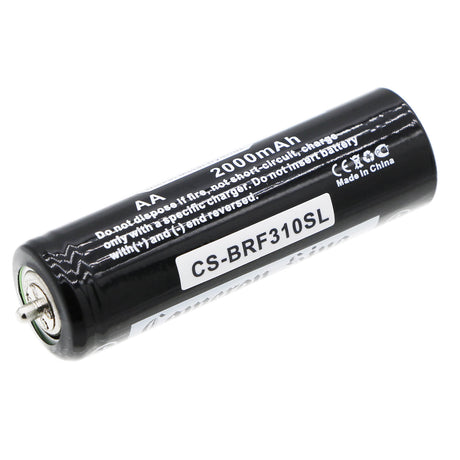 1.2v, Ni-mh, 2000mah, Shaver Battery Fits Braun 140, 140 5685 Series 1, 2.40wh Shaver Cameron Sino Technology Limited