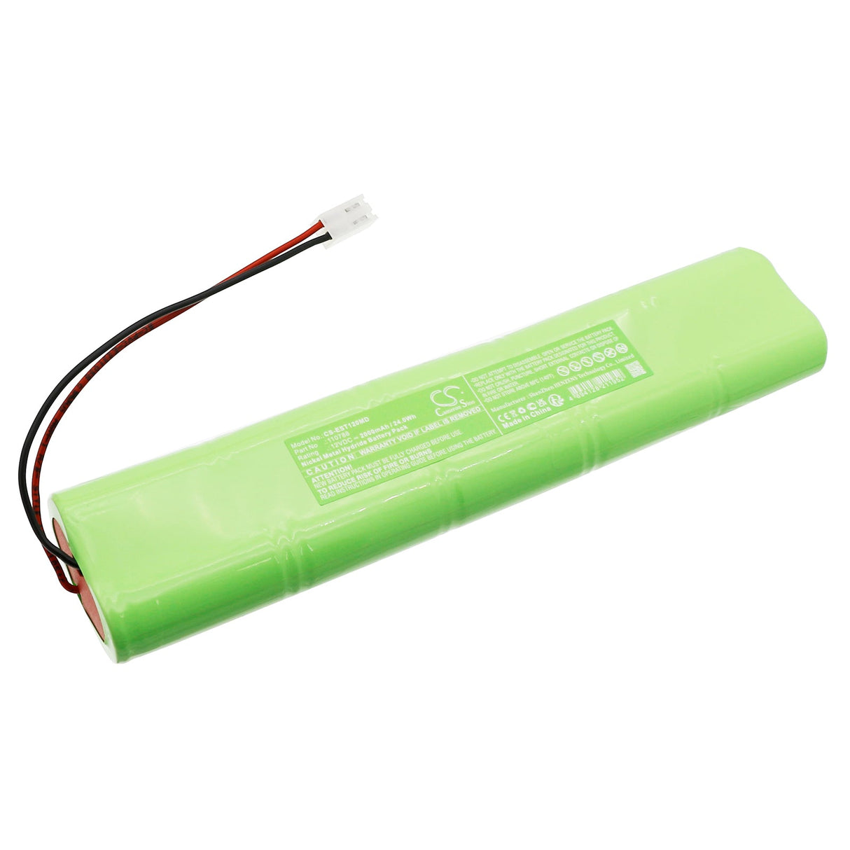 12V, Ni-MH, 2000mAh, Medical battery fits Esaote, Ecg Personal 120, 24.0Wh Medical Cameron Sino Technology Limited (Medical)