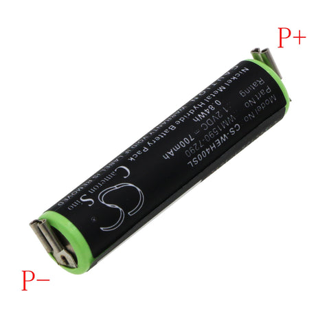 1.2v, Ni-mh, 700mah, Shaver Battery Fit's Wella, Bella, Chromini, Contura Hs40, 0.84wh Shaver Cameron Sino Technology Limited