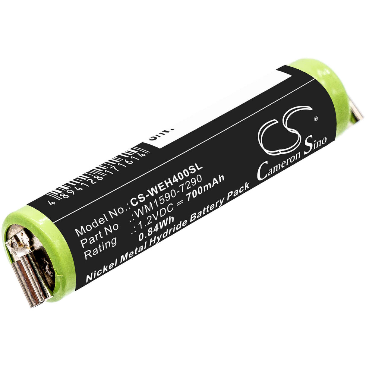 1.2v, Ni-mh, 700mah, Shaver Battery Fit's Wella, Bella, Chromini, Contura Hs40, 0.84wh Shaver Cameron Sino Technology Limited