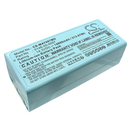 14.3V, Li-ion, 14900mAh, Medical battery fits Maquet, 0146-00-0097, Cardiosave Hybrid, 213.07Wh Medical Cameron Sino Technology Limited (Medical)