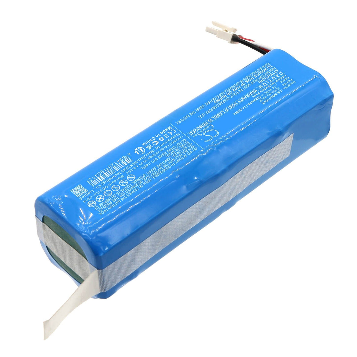 14.40v, Li-ion, 5200mah, Vacuum battery fits Neabot, Nomo Q11, 74.88wh Vacuum Cameron Sino Technology Limited