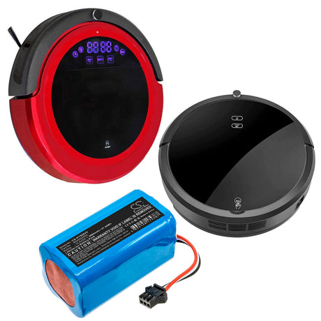 14.4V, Li-ion, 2600mAh, Vacuum battery fits Deik, Infinuvo, Mt820, 37.44Wh Vacuum Cameron Sino Technology Limited