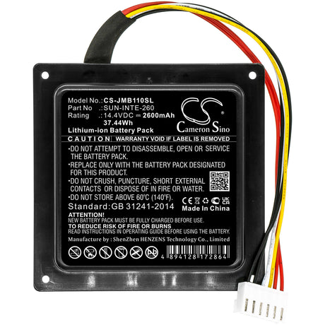 14.4V, Li-ion, 2600mAh, Speaker battery fits Jbl, Partybox 100, R21-5, 37.44Wh Speaker Cameron Sino Technology Limited