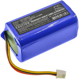 14.4V, Li-ion, 2600mAh, Vacuum battery fits Ropo, Proscenic, 800t, 820s, 820t, 37.44Wh Vacuum Cameron Sino Technology Limited