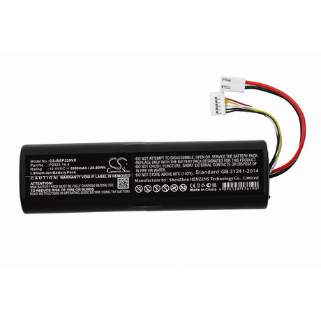 14.4V, Li-ion, 2000mAh, Vacuum battery fits Bissell, 2275+, 2278+, 2284+, 28.8Wh Vacuum Cameron Sino Technology Limited