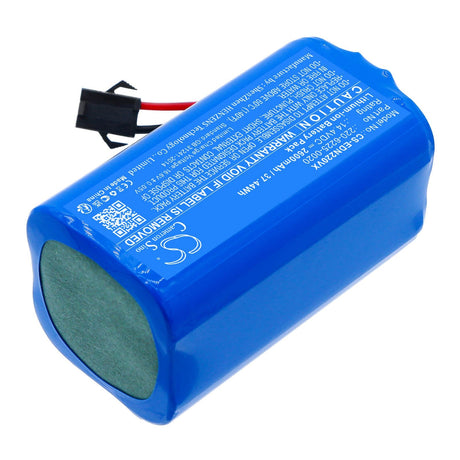 14.4V, Li-ion, 2600mAh, Vacuum battery fits Lenovo, Neebo, D83, Deebot U2, Deebot U2 Pro, 37.44Wh Vacuum Cameron Sino Technology Limited